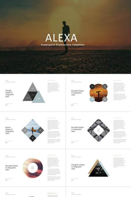 轻奢黑白金质感商务展示PPT模板